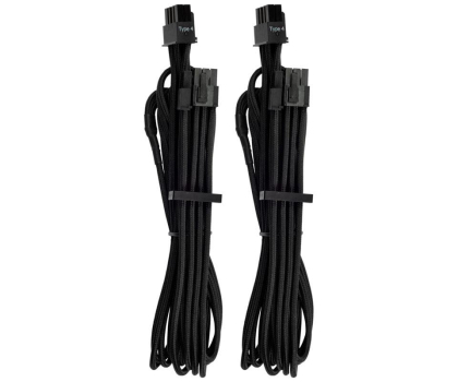 Kabel ATX/Molex Corsair PCIe 8-pin - PCIe 8-pin 65cm Czarny